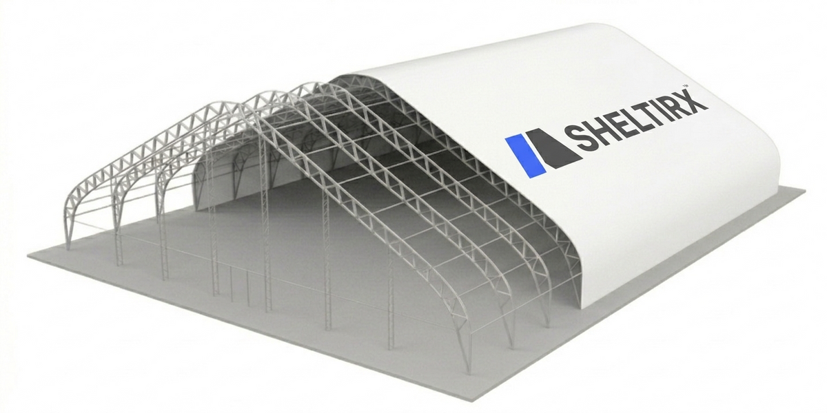 40ft Series Storage Shelters | Fabric Storage Buildings